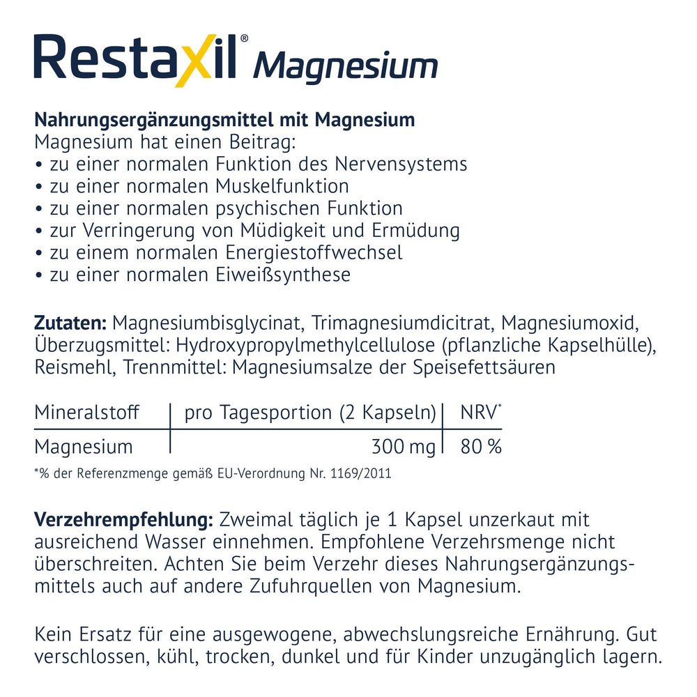 Restaxil Magnesium
