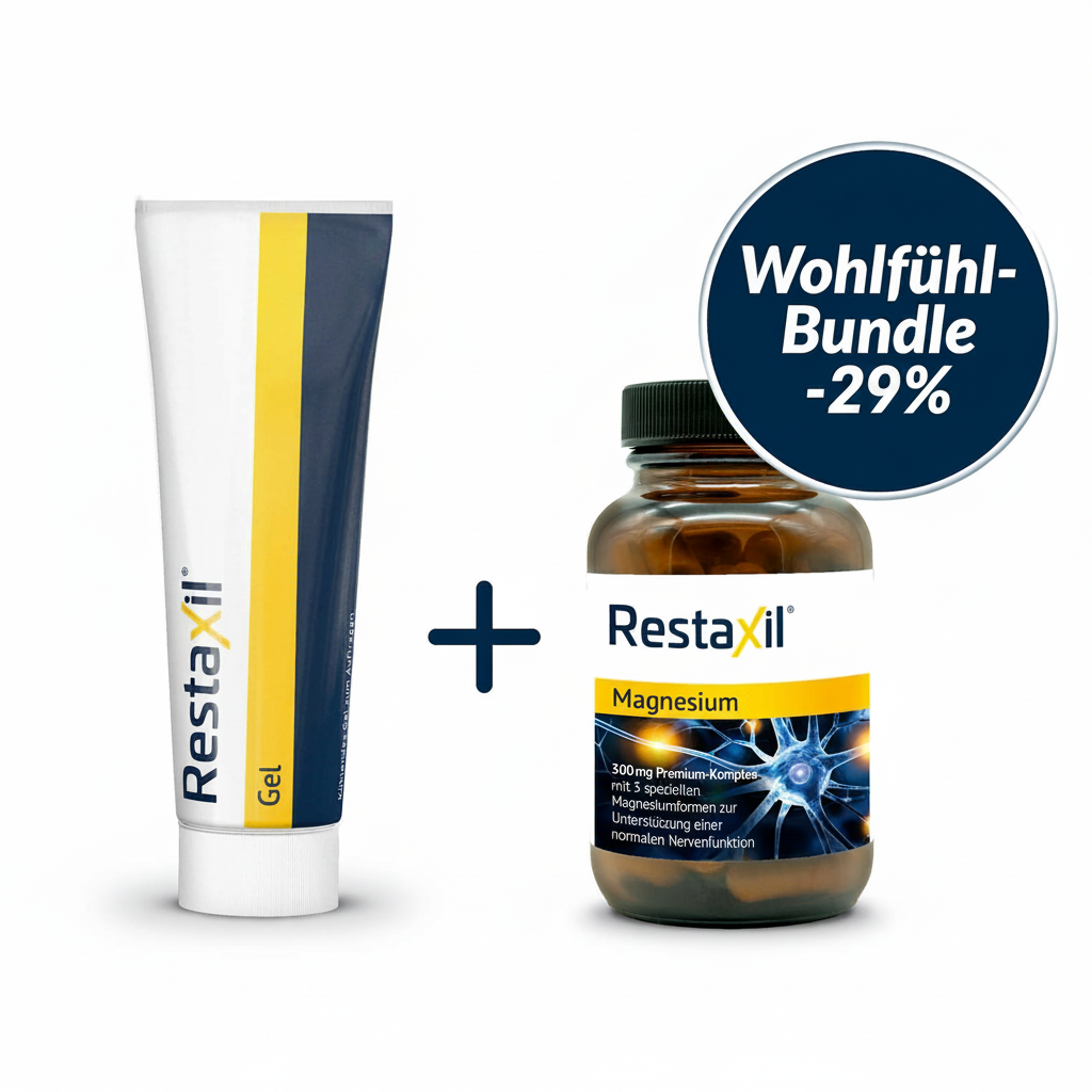 Restaxil Gel und Restaxil Magnesium als Wohlfühl-Bundle, -29%
